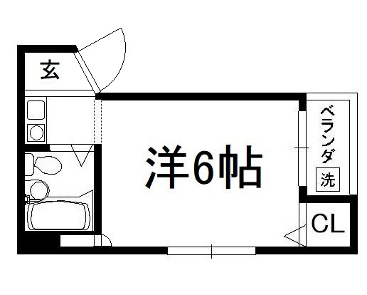 シティーアスカの間取り