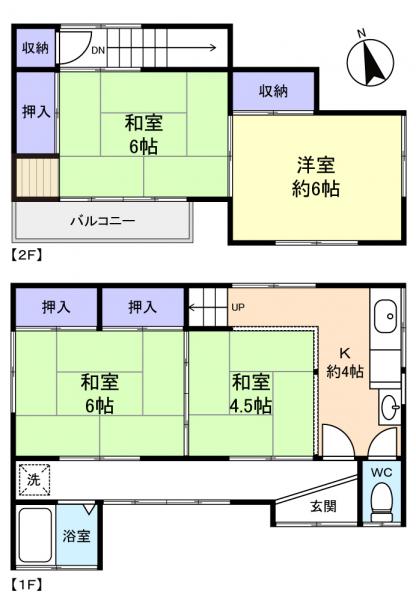 【芝山７－５－１１戸建の間取り】