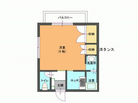 ハイツユミI・IIの間取り