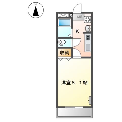 グランディールの間取り