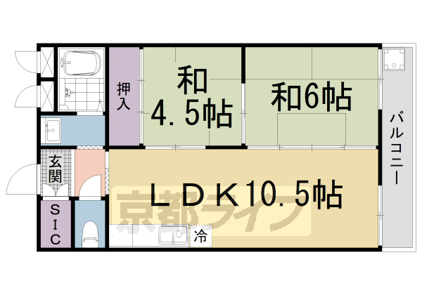 三光マンションの間取り