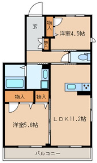 リヤンドファミーユの間取り