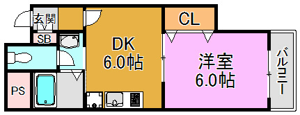 パレスコートの間取り