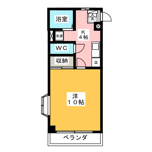 サンシティ杉山Vの間取り