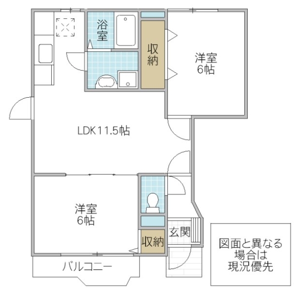 エスタシオン IIIの間取り