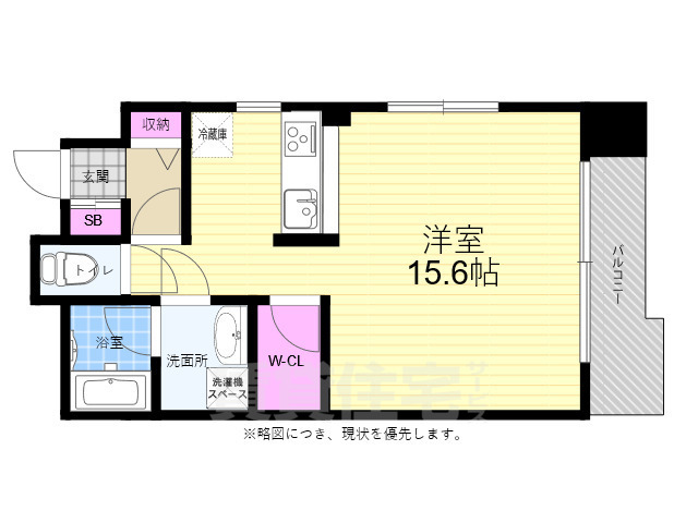 ヴェル袋町公園の間取り