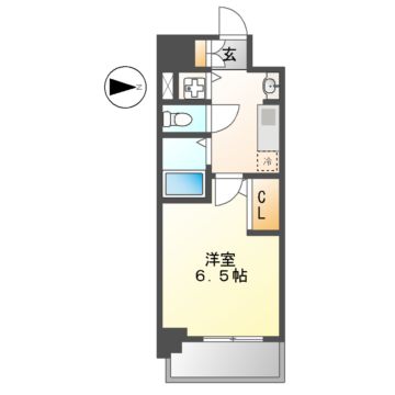 プレサンス金山グリーンパークスの間取り