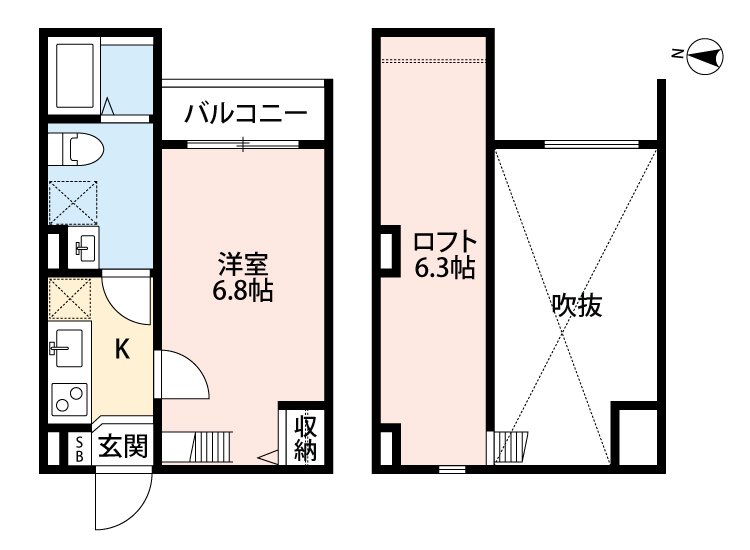 ラ・クルーズの間取り