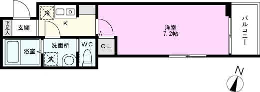 ＭＥＬＤＩＡ与野本町IIIの間取り