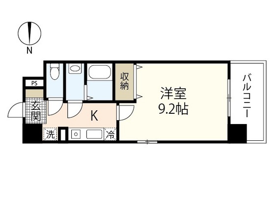 第２３友建ビルの間取り