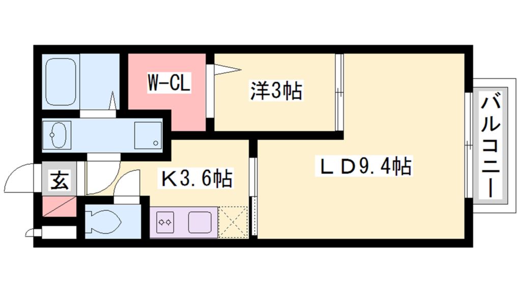 セントラルグレイスの間取り