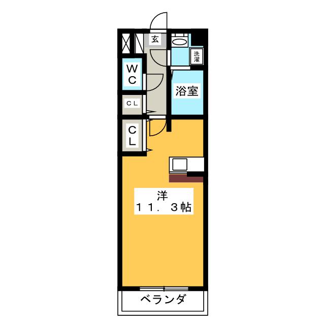 グリーンハイツIIの間取り