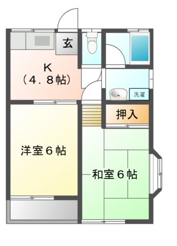 サンステージ八郷の間取り