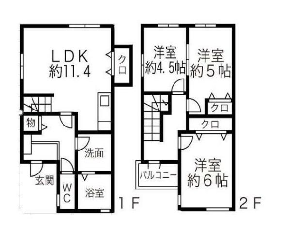 アステラス IIの間取り