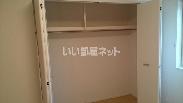 【橋本市高野口町名古曽のアパートの収納】