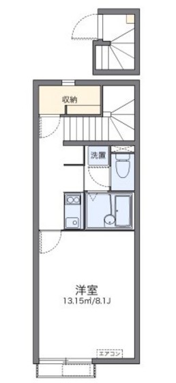 レオネクストユニバーシティの間取り