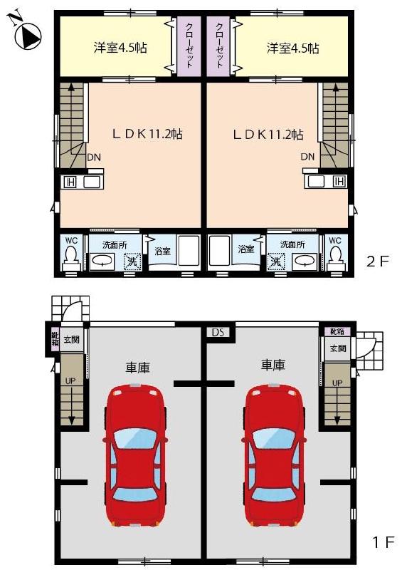 Ｗａｒｅｈｏｕｓｅ五十子の間取り