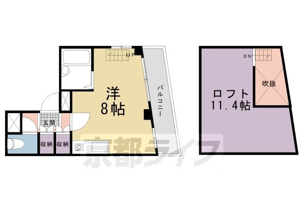 ハイムリッツの間取り