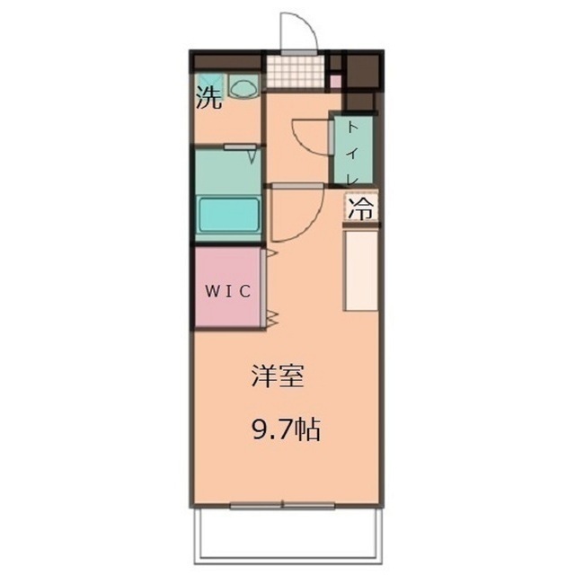 リバティー三島広小路の間取り