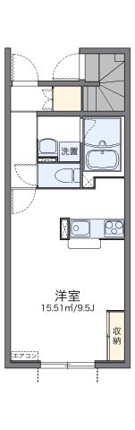 レオネクストシーガルの間取り