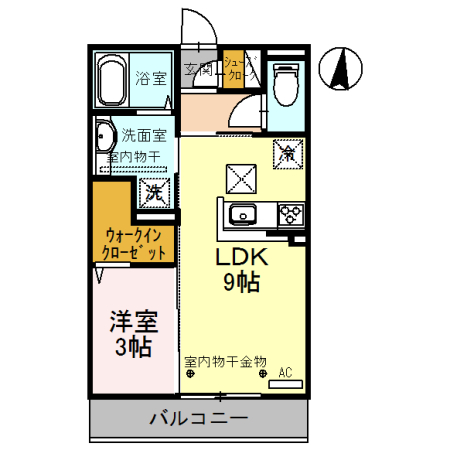 RICO　Field～リコフィールド～の間取り