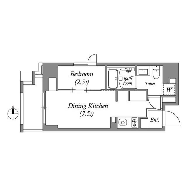 ASTILE秋葉原の間取り