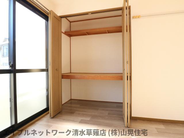 収納　大きなスペースがあり、収納には困りません