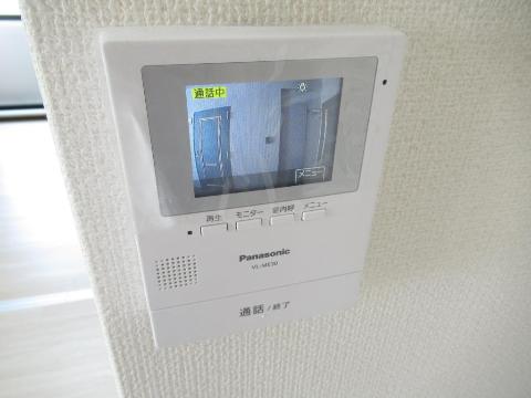 マンション彩　セキュリティ　カメラ付インターホン