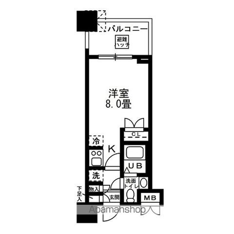 レジディア錦糸町の間取り