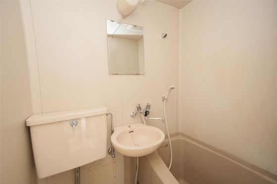 洗面設備　他号室のお写真です