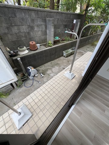 バルコニー　北軽井沢ハイツ　テラス