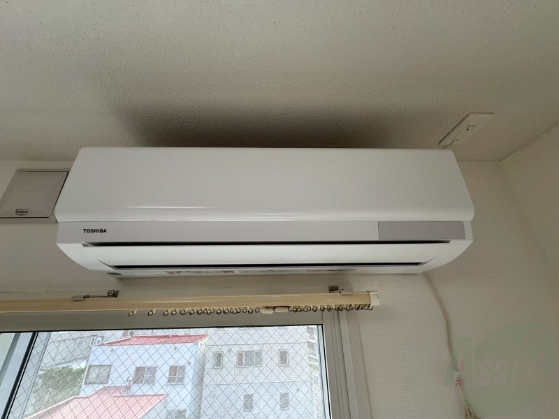 その他設備　エアコンがありますので夏