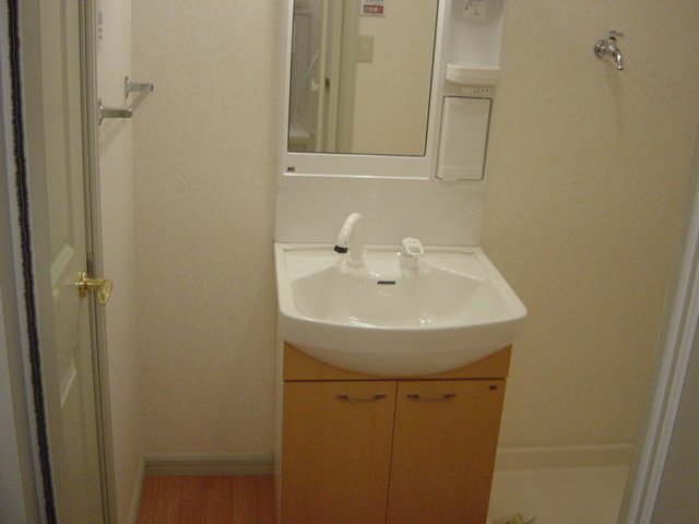 洗面設備　写真は反転のお部屋です