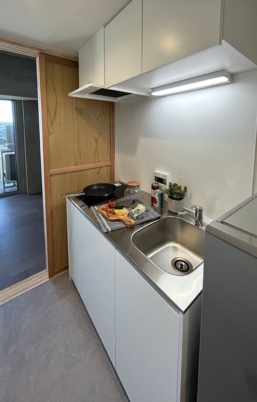 キッチン　※反転した間取り別号室参考写真 　現状優先