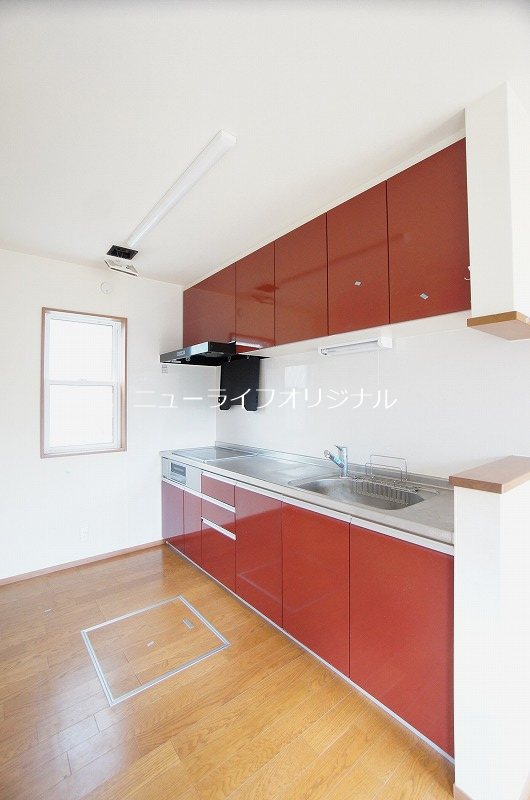 キッチン　ワークトップ広めのキッチンでお料理も楽しめます♪