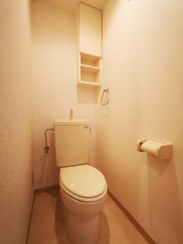 トイレ　同物件、別号室の写真です。