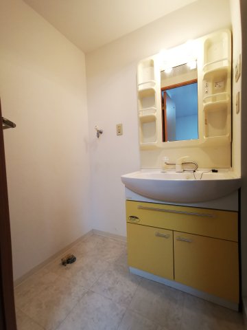 洗面設備　同物件、別号室の写真です。