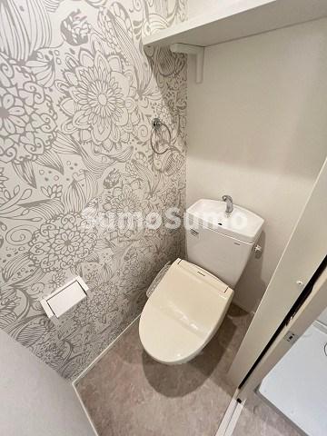 トイレ　ゆったりとした空間のトイレです