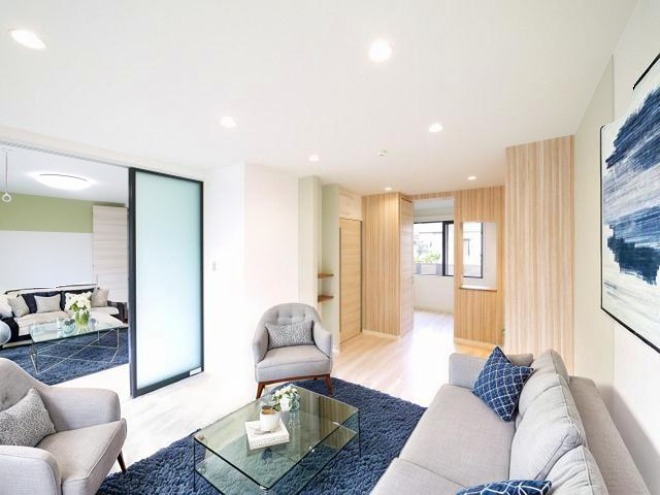 居室・リビング　CGで家具等を配置しもので家具等は含まれません