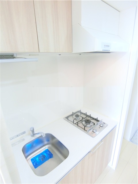 キッチン　2口ガスシステムキッチン