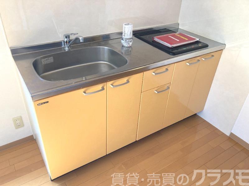 キッチン　２口ＩＨシステムキッチン♪