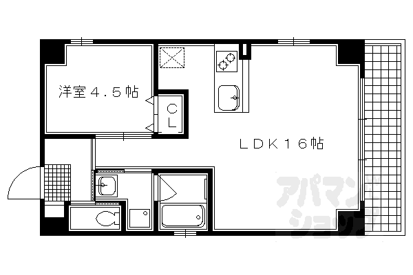ESPERANZA御所西の間取り写真