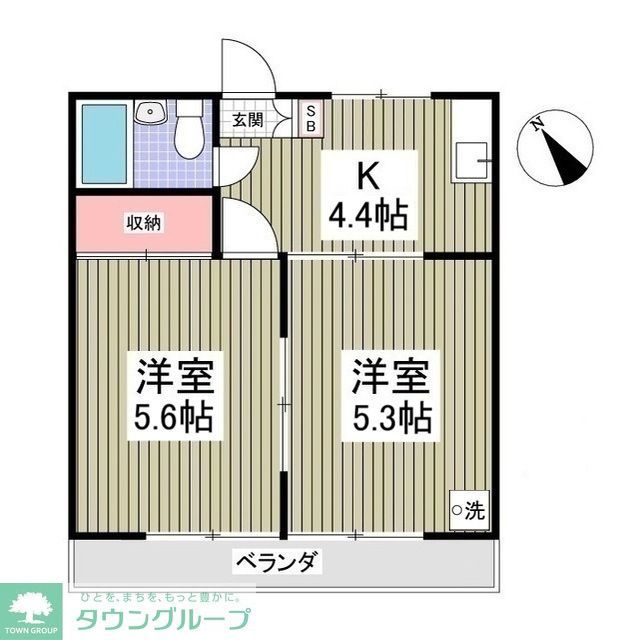 サンホーム岩槻の間取り写真