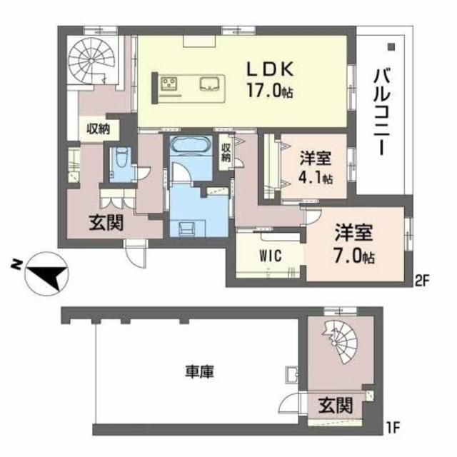 2LDK Mansion in Chuo-ku, Kumamoto, Kumamoto — photo 2 of 3