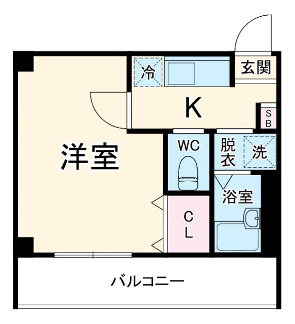 アンプルール フェール 川口IIの間取り写真