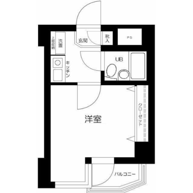 フェルテロアール祐天寺の間取り写真