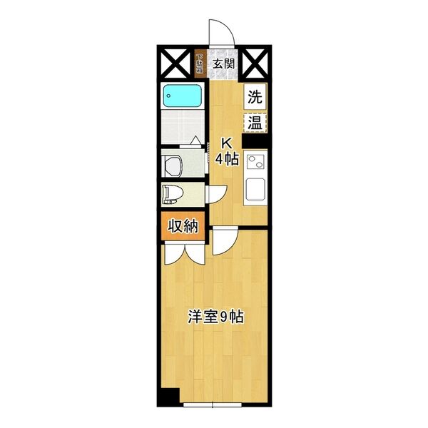 グレイスハイツ新寺の間取り写真