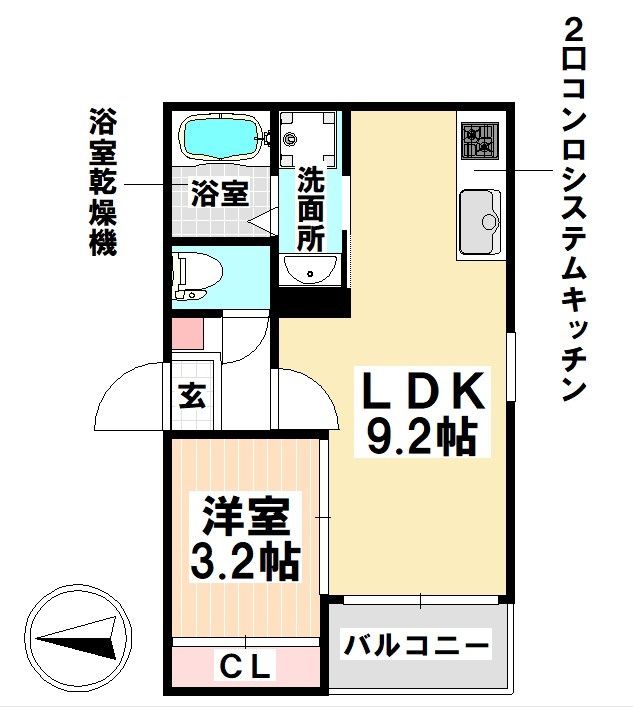 REGALEST豊田本町の間取り写真
