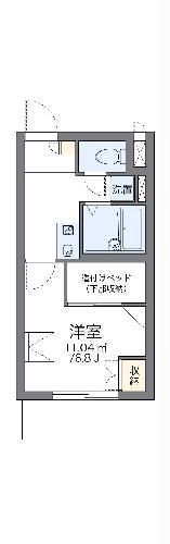 レオパレス大倉山エクレールの間取り写真