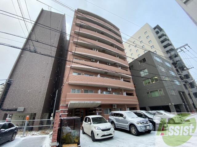建物外観　札幌市中央区南９条西「Ｆｌａｔ　Ｃａｒｒｅｒａ」